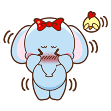 Emy the funny elephant sticker #2825350