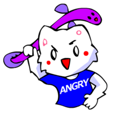 Bizarre Shirt Cat (40 Digging) sticker #2825499