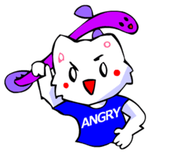 Bizarre Shirt Cat (40 Digging) sticker #2825499