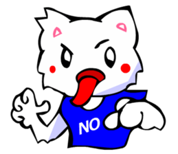 Bizarre Shirt Cat (40 Digging) sticker #2825510