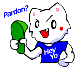 Bizarre Shirt Cat (40 Digging) sticker #2825511