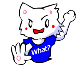 Bizarre Shirt Cat (40 Digging) sticker #2825517