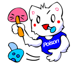 Bizarre Shirt Cat (40 Digging) sticker #2825525