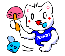 Bizarre Shirt Cat (40 Digging) sticker #2825525