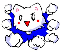 Bizarre Shirt Cat (40 Digging) sticker #2825529