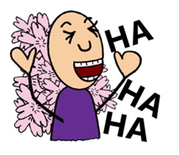 Purple People 3 Cherry Blossom time sticker #2825776