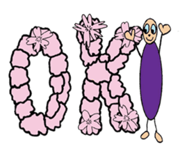 Purple People 3 Cherry Blossom time sticker #2825795