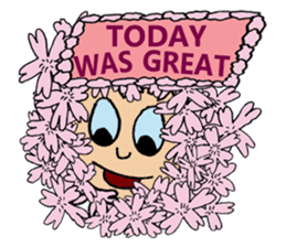 Purple People 3 Cherry Blossom time sticker #2825808