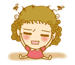 Little curly sticker #2825851