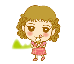 Little curly sticker #2825852