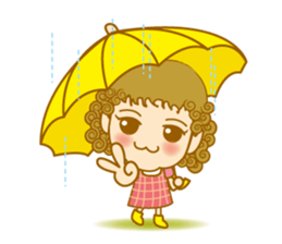 Little curly sticker #2825859