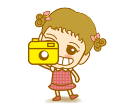 Little curly sticker #2825860