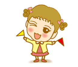 Little curly sticker #2825862