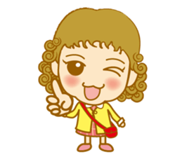 Little curly sticker #2825863