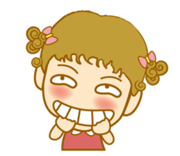 Little curly sticker #2825869