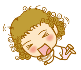 Little curly sticker #2825873