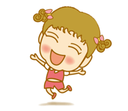 Little curly sticker #2825877