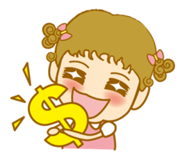 Little curly sticker #2825881