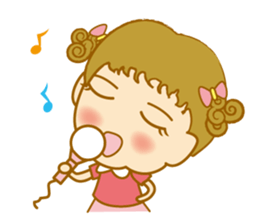 Little curly sticker #2825882