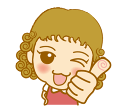 Little curly sticker #2825884