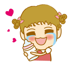 Little curly sticker #2825885