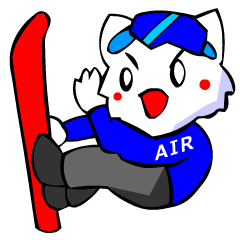 Bizarre Shirt Cat (Winter Sports)