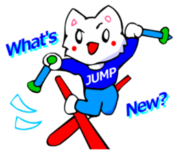 Bizarre Shirt Cat (Winter Sports) sticker #2825895