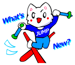 Bizarre Shirt Cat (Winter Sports) sticker #2825895