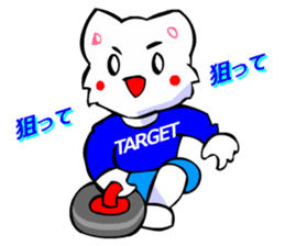 Bizarre Shirt Cat (Winter Sports) sticker #2825903