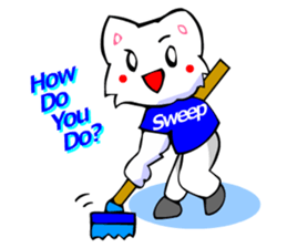 Bizarre Shirt Cat (Winter Sports) sticker #2825904