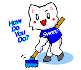 Bizarre Shirt Cat (Winter Sports) sticker #2825904