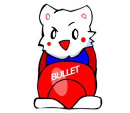 Bizarre Shirt Cat (Winter Sports) sticker #2825915