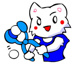 Bizarre Shirt Cat (Winter Sports) sticker #2825917