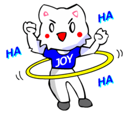 Bizarre Shirt Cat (Winter Sports) sticker #2825922