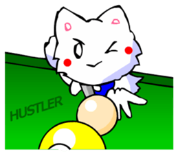 Bizarre Shirt Cat (Winter Sports) sticker #2825927