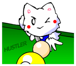 Bizarre Shirt Cat (Winter Sports) sticker #2825927