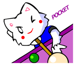 Bizarre Shirt Cat (Winter Sports) sticker #2825928