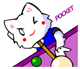 Bizarre Shirt Cat (Winter Sports) sticker #2825928