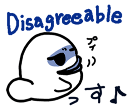 Ghost daily conversation for English sticker #2826018