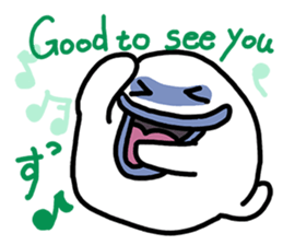 Ghost daily conversation for English sticker #2826025