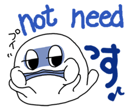 Ghost daily conversation for English sticker #2826040