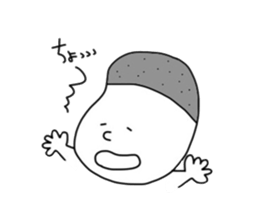 The daily conversation of maruo and maru sticker #2826341