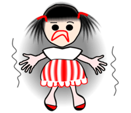 Girl "kokko-chan " sticker #2827403