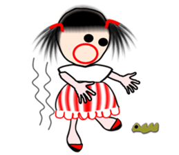 Girl "kokko-chan " sticker #2827404