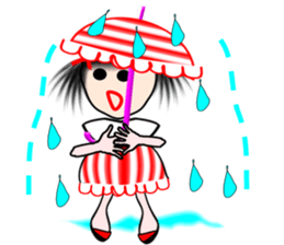 Girl "kokko-chan " sticker #2827405