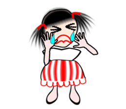 Girl "kokko-chan " sticker #2827409
