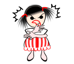 Girl "kokko-chan " sticker #2827410