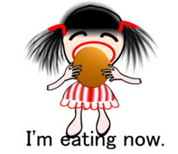Girl "kokko-chan " sticker #2827422