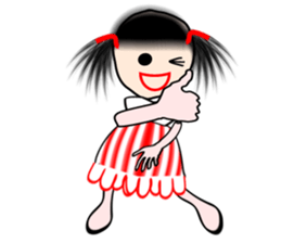 Girl "kokko-chan " sticker #2827423