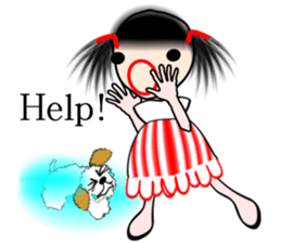 Girl "kokko-chan " sticker #2827424